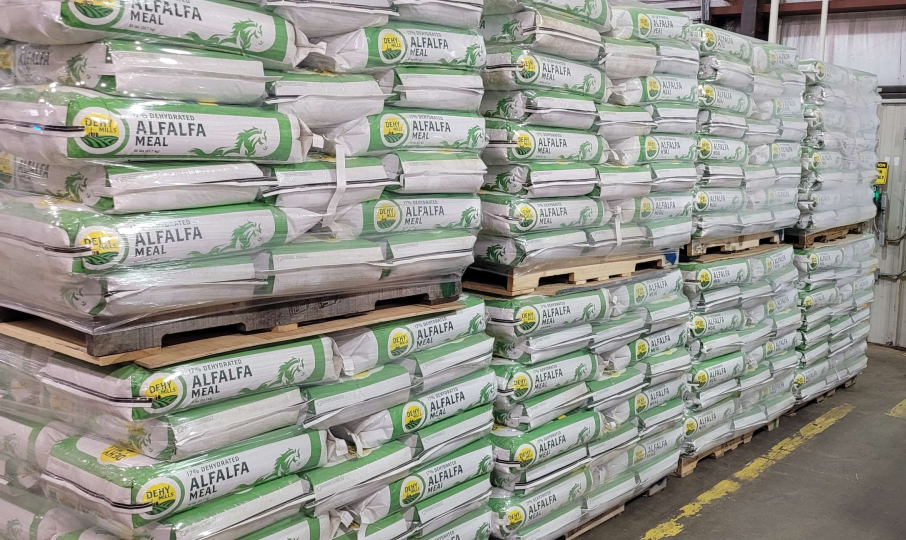 Palletized forage product